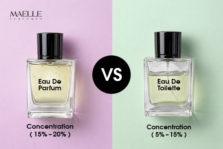 eau de toilette vs eau de parfum différence guide